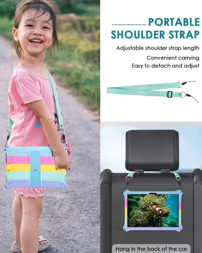 Silicone Universal Tablet Hülle 10-10,1 Zoll SEBBE XGODY ZIOVO Oangcc