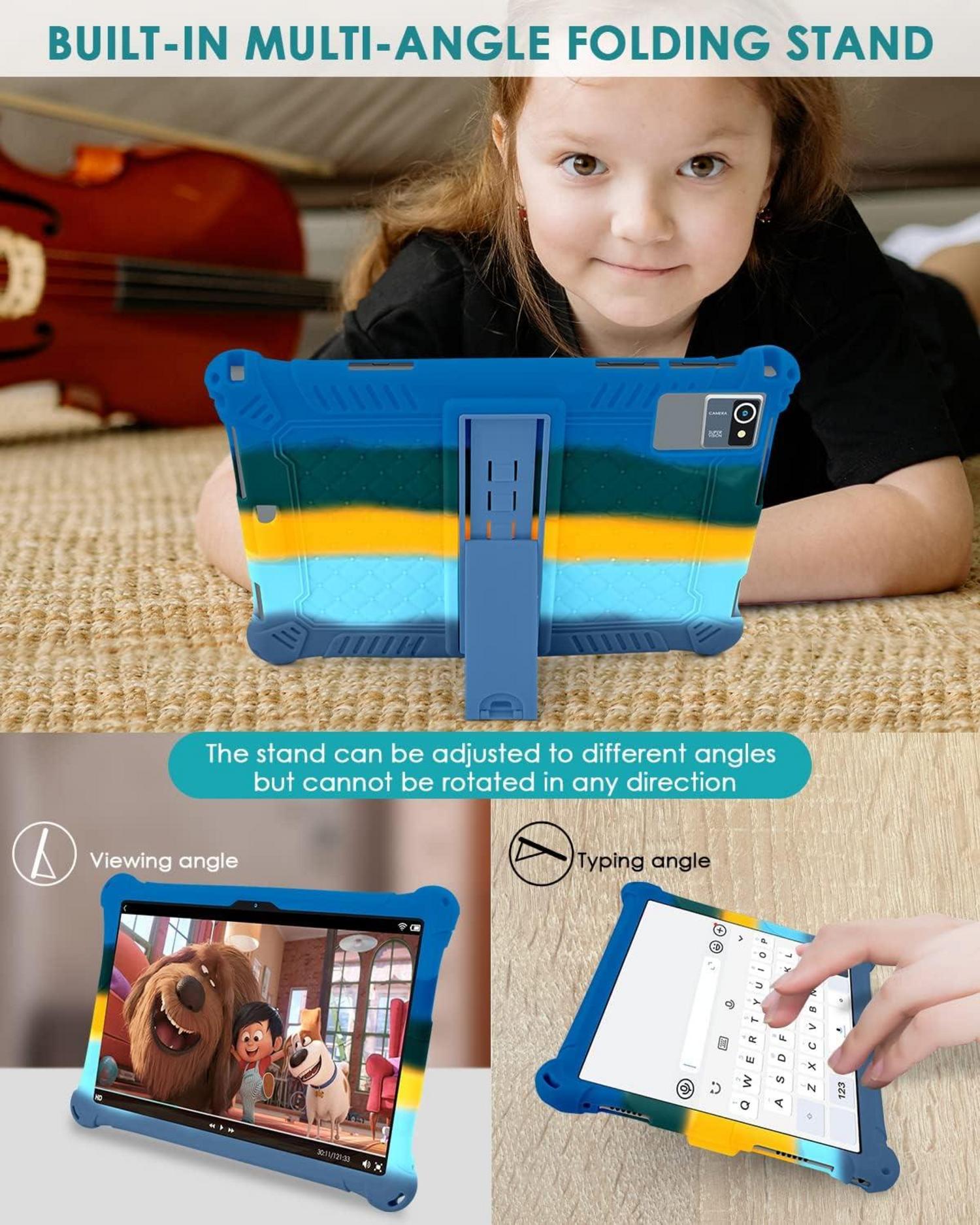 KATUMO Silikon Universal Hülle für 10 Zoll Tablet Schwarz