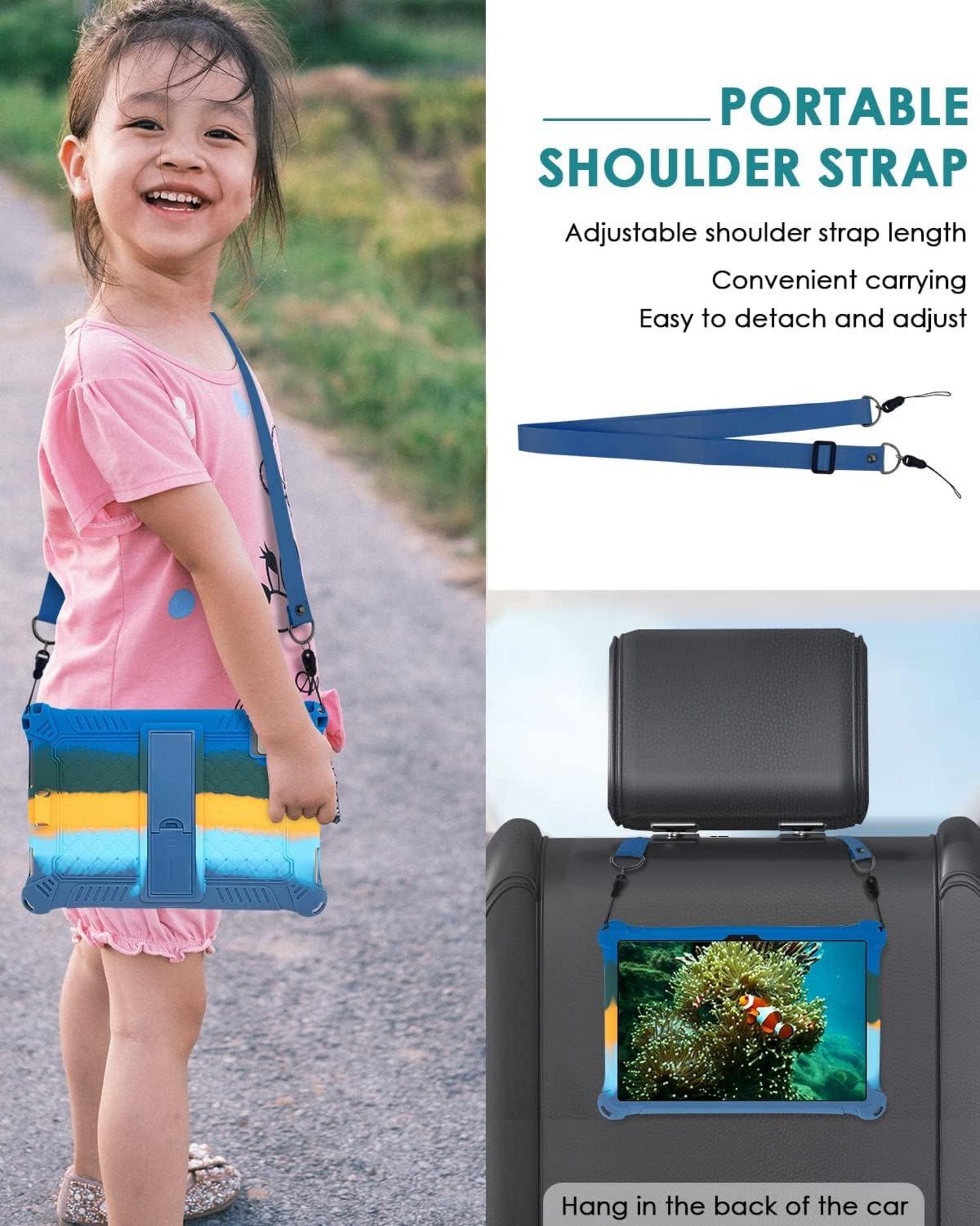Silicone Tablet Hülle für 10 Zoll Universal Cover Case Schwarz
