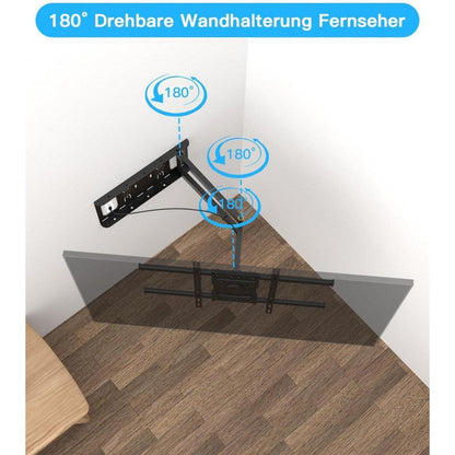 TV Wandhalterung mit langem Arm Schwenkbar Neigbar 32-70