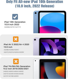 iPad 10.9 Zoll Hülle Smart Case Cover WeißAuto