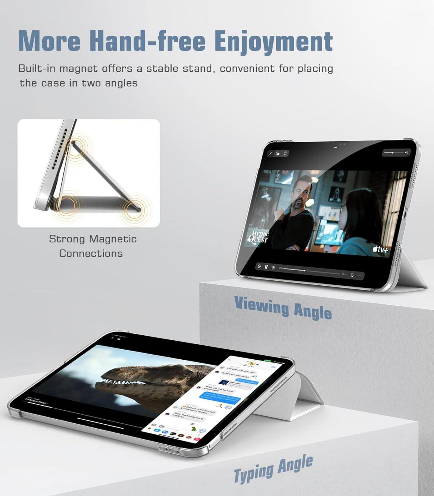 iPad 10.9 Hülle Smart Case Cover mit Ständer und Auto