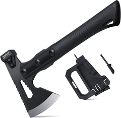 Survival Camping Axt Beil Outdoor Bushcraft Handbeil mit Scheide