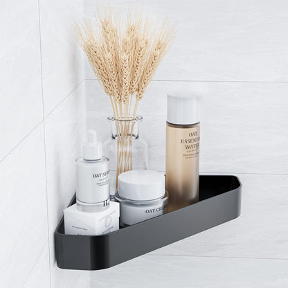 Duschablage Schwarz ohne Bohren Organizer Edelstahl für dusche