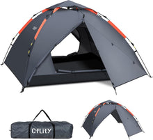 Camping Zelt für 3 Personen Wasserdicht Automatisch Pop-Up 4