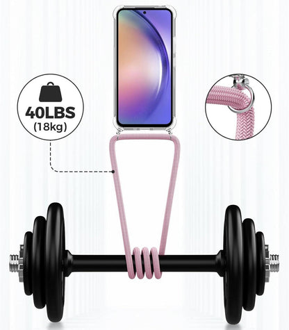 Handykette Samsung Galaxy A54 5G Hülle Band Necklace Stoßfest Kameraschutz