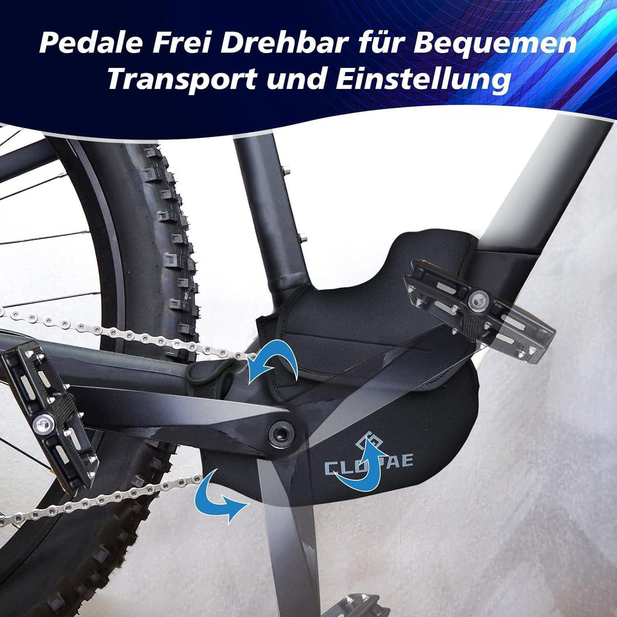 Ebike Mittelmotor Schutzhülle – Transportschutz & Regenschutz