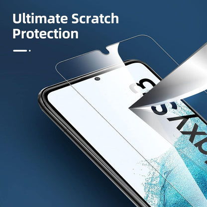 Panzer Schutz Glas Samsung Galaxy S23 Displayschutzfolie 9H Ultra-klar