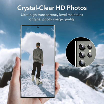 Samsung Galaxy S23 Ultra Kamera Schutzfolie 5er Pack Gehärtetes Glas