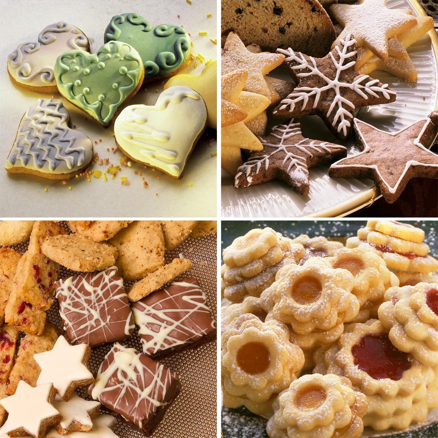 30-teiliges Weihnachts-Ausstechformen Set Edelstahl Plätzchenausstecher