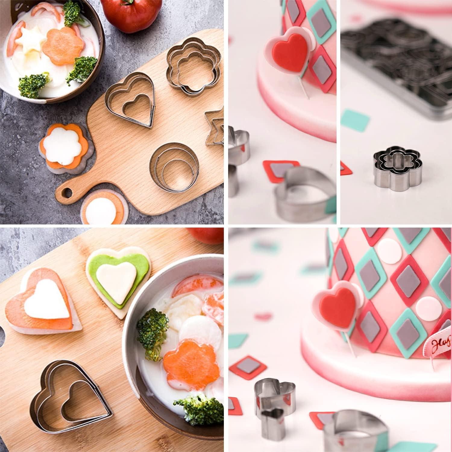 Ausstechformen Weihnachten Set 30 Stück Edelstahl Plätzchen