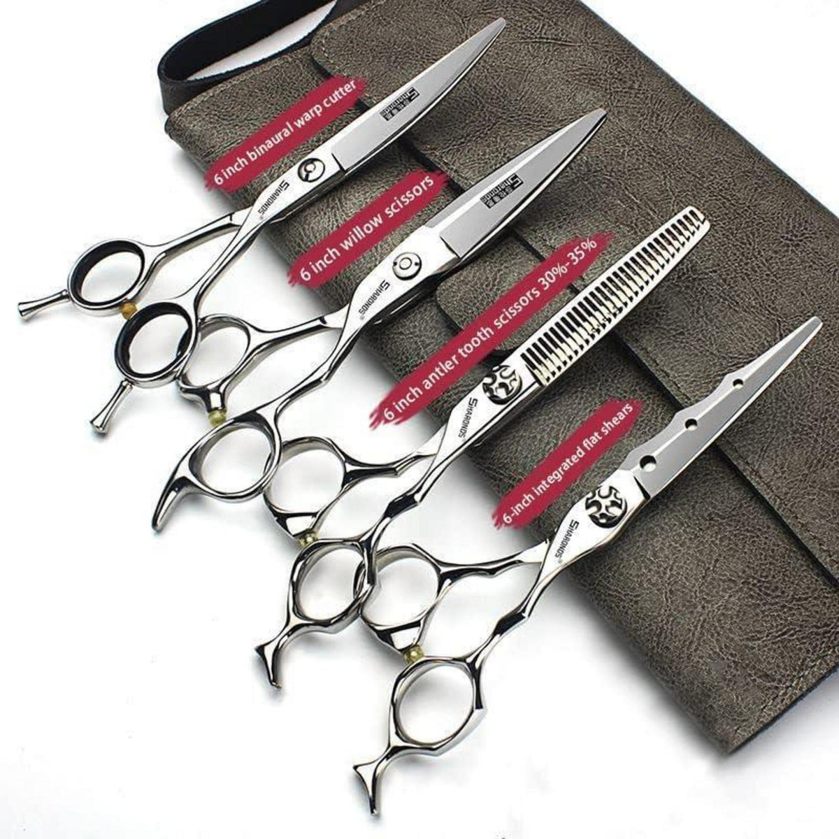 Professionelle Friseurschere 6 Zoll – 4pc-A Set