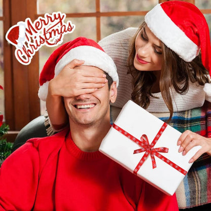 Weihnachten Satinband Set 2 Rollen 10mm x 25m Dekoband Grün Rot