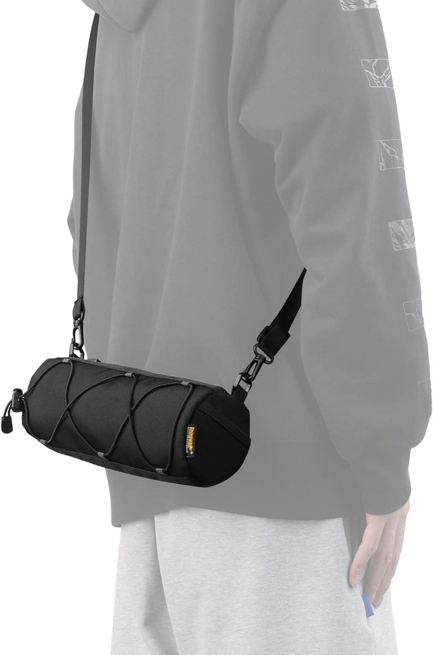 Fahrrad Lenkertasche Vordertasche 2.4L Schwarz Reflektoren Magnetverschluss