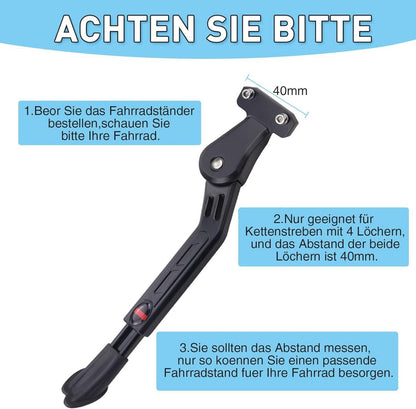 Fahrradständer Aluminiumlegierung Rückseite Hinterbauständer