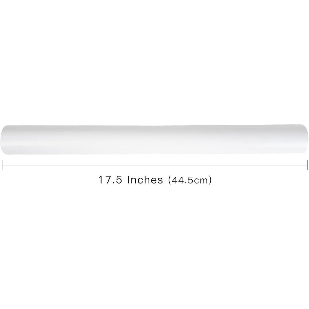 Geschenkpapier Weiß Glänzend Mini-Rolle 44,5cm x 10m