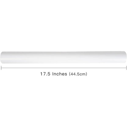 Geschenkpapier Weiß Glänzend Mini-Rolle 44,5cm x 10m