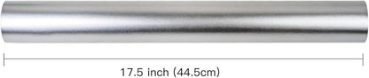 Silber Glänzendes Geschenkpapier Mini Rolle 44,5cm x 10m