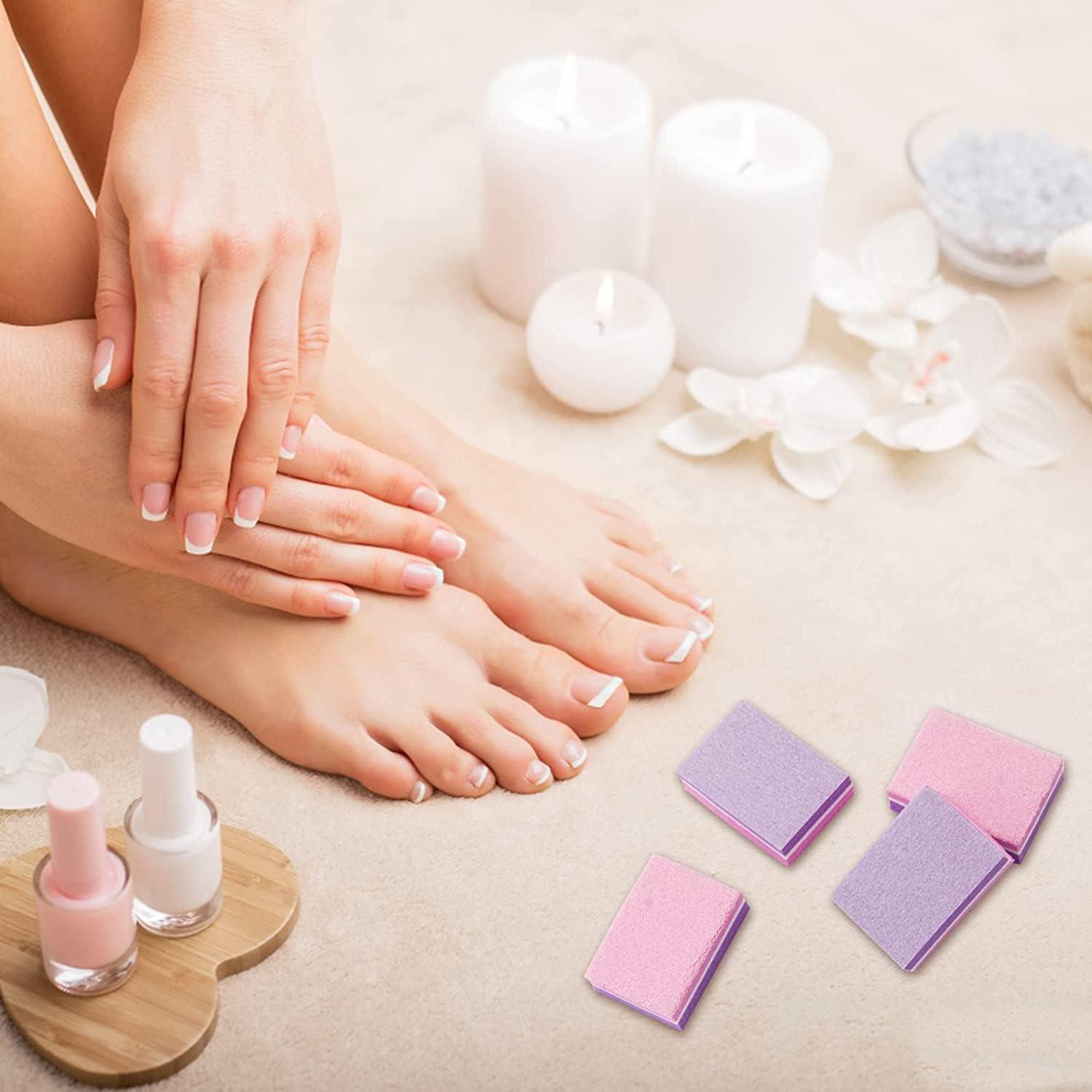 Nagelpuffer 50 Stück 100/180 Buffer Schleif Polierblöcke für Gelnägel