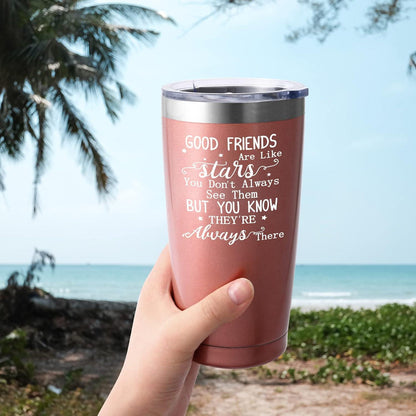 Doppelwandiger Kaffeebecher to go Stars 600ml