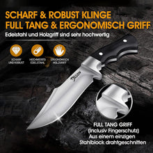 Outdoor Survival Messer D2 Klinge Full Tang Fahrtenmesser