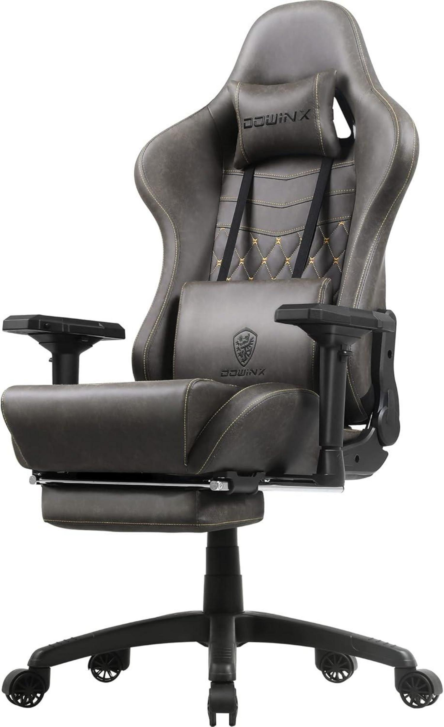 Dowinx Gaming Stuhl Ergonomischer Rennstil mit Massage