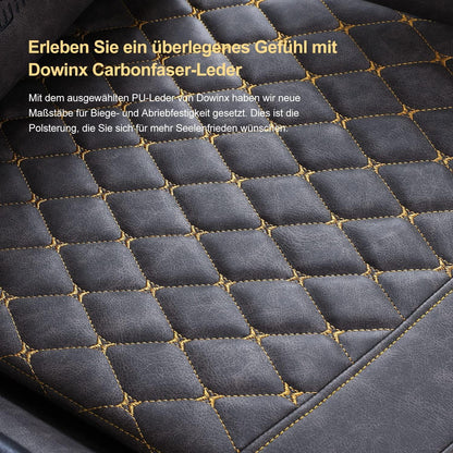 Dowinx Gaming Stuhl Ergonomisch mit Massage Lendenwirbelstütze Bürosessel
