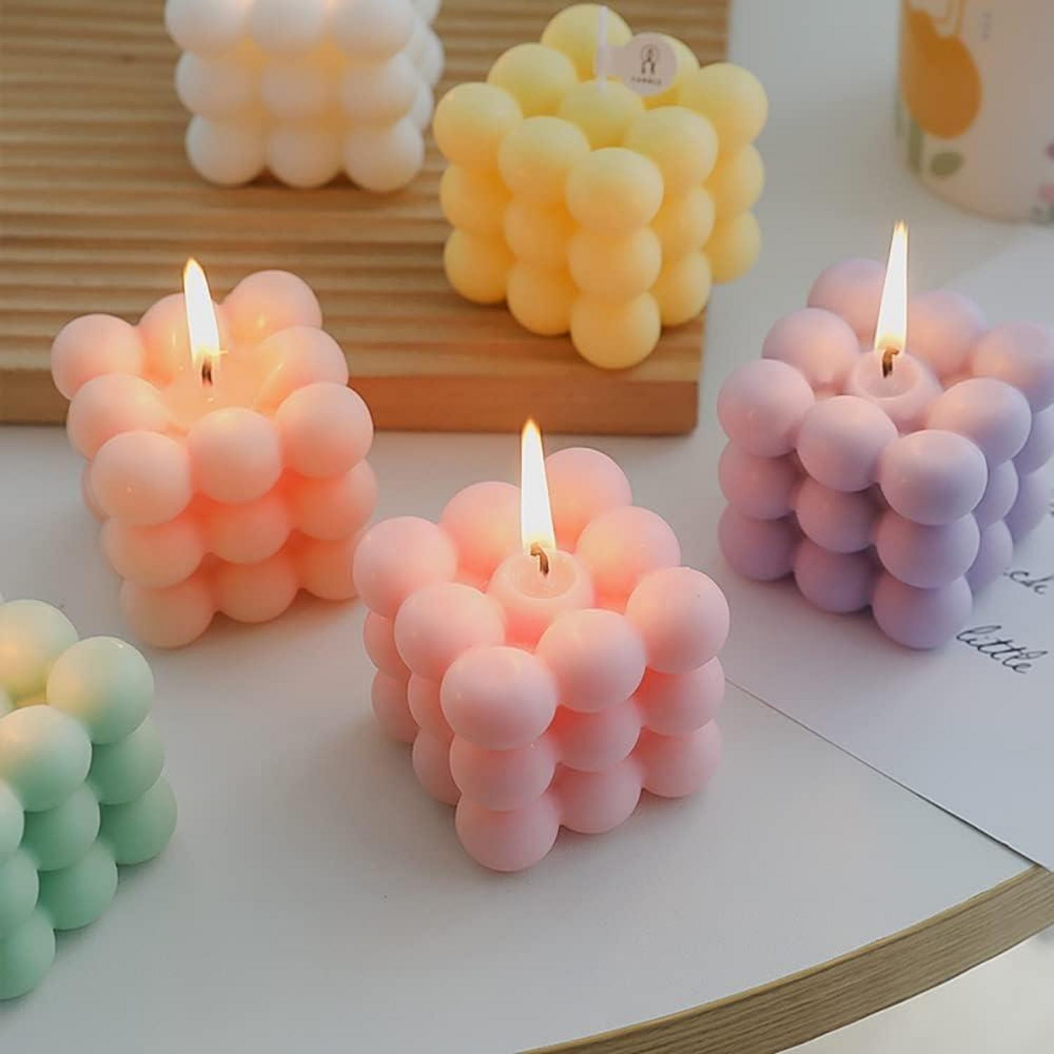 Bubble Kerzenform 3D DIY 6 Hohlräum Silikon Kerzenform Gießen