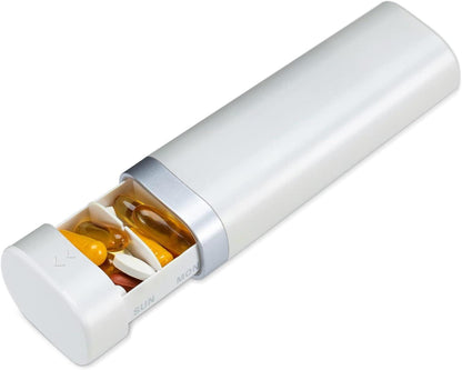 Tablettenbox 7 Tage BPA Frei Pillendose Reise Medikamentenbox Vitamine