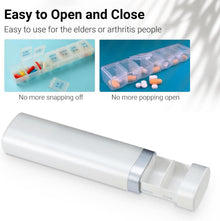 Tablettenbox 7 Tage Betife BPA Frei Pillendose für Reise