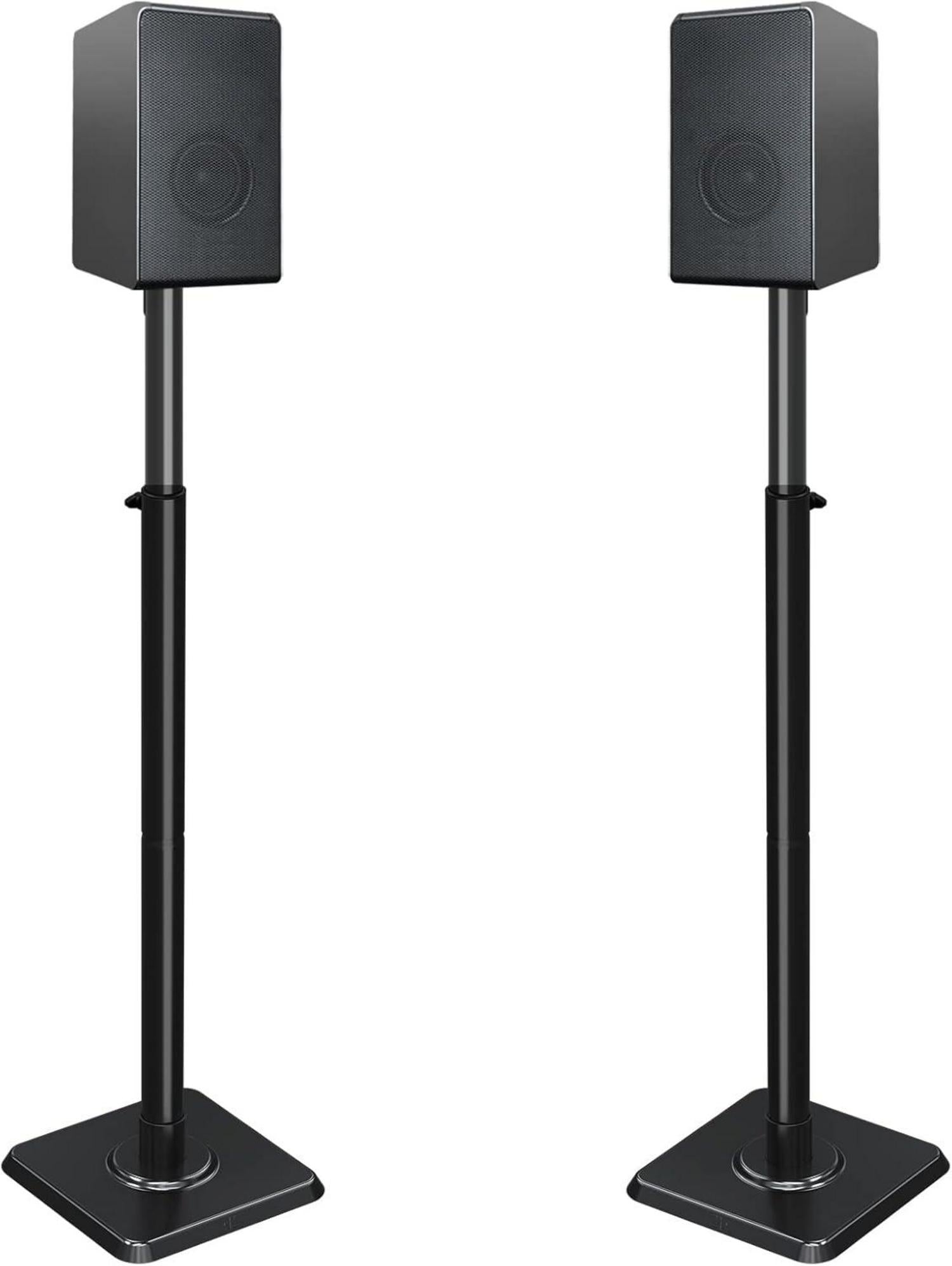 Höhenverstellbare Lautsprecherständer für Satelliten bis zu