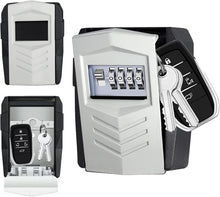 Schlüsseltresor mit Zahlencode und Schlüsselhaken, groß für 10