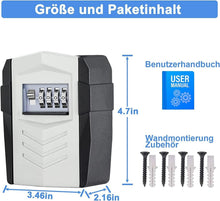 Schlüsseltresor Zahlencode Schlüsselkasten