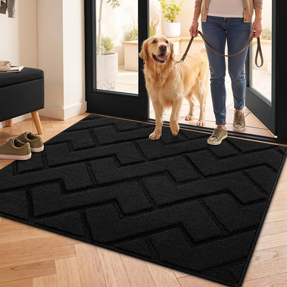 Fußmatte 80x100cm rutschfest, schmutzabweisend & waschbar
