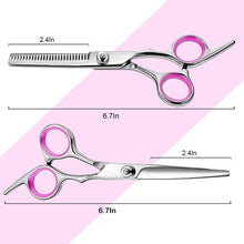Professionelle Effilierschere Haarschneideset 6 Zoll für
