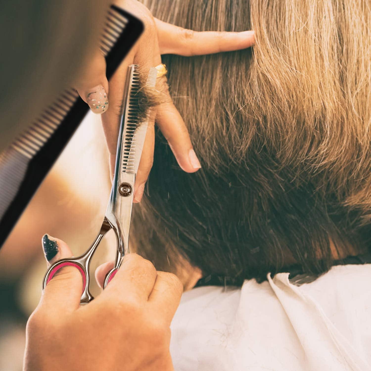 Effilierschere Set Friseur 6 Zoll Profi Haarschere Haarschneideschere