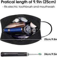 Kulturbeutel für Herren und Damen Schwarz - Große Reise