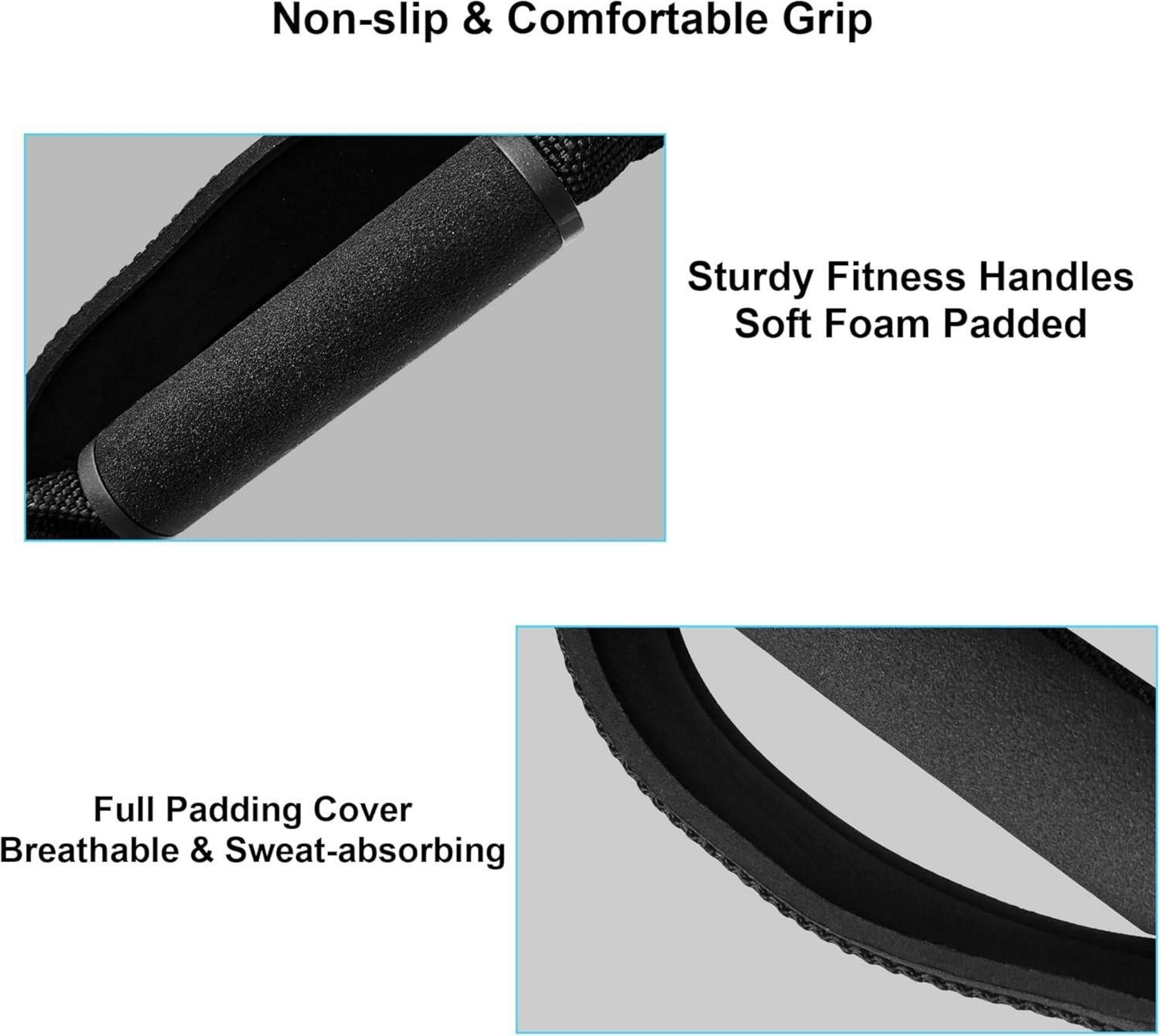 Topfinder Trizepsseil Latzug Seil Gym Fitness Griffe Bodybuilding