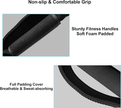 Topfinder Trizepsseil Latzug Seil Gym Fitness Griffe Bodybuilding
