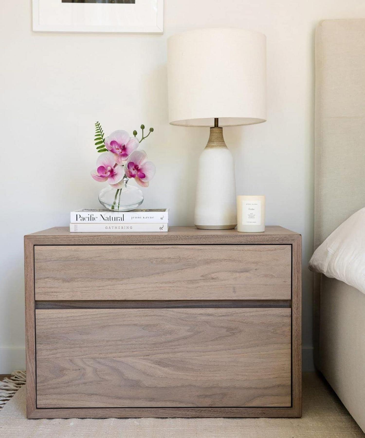 Briful Kunstblumen 3er Set Orchideen Glasvase Rosa Wohnzimmer Bad Küche Büro