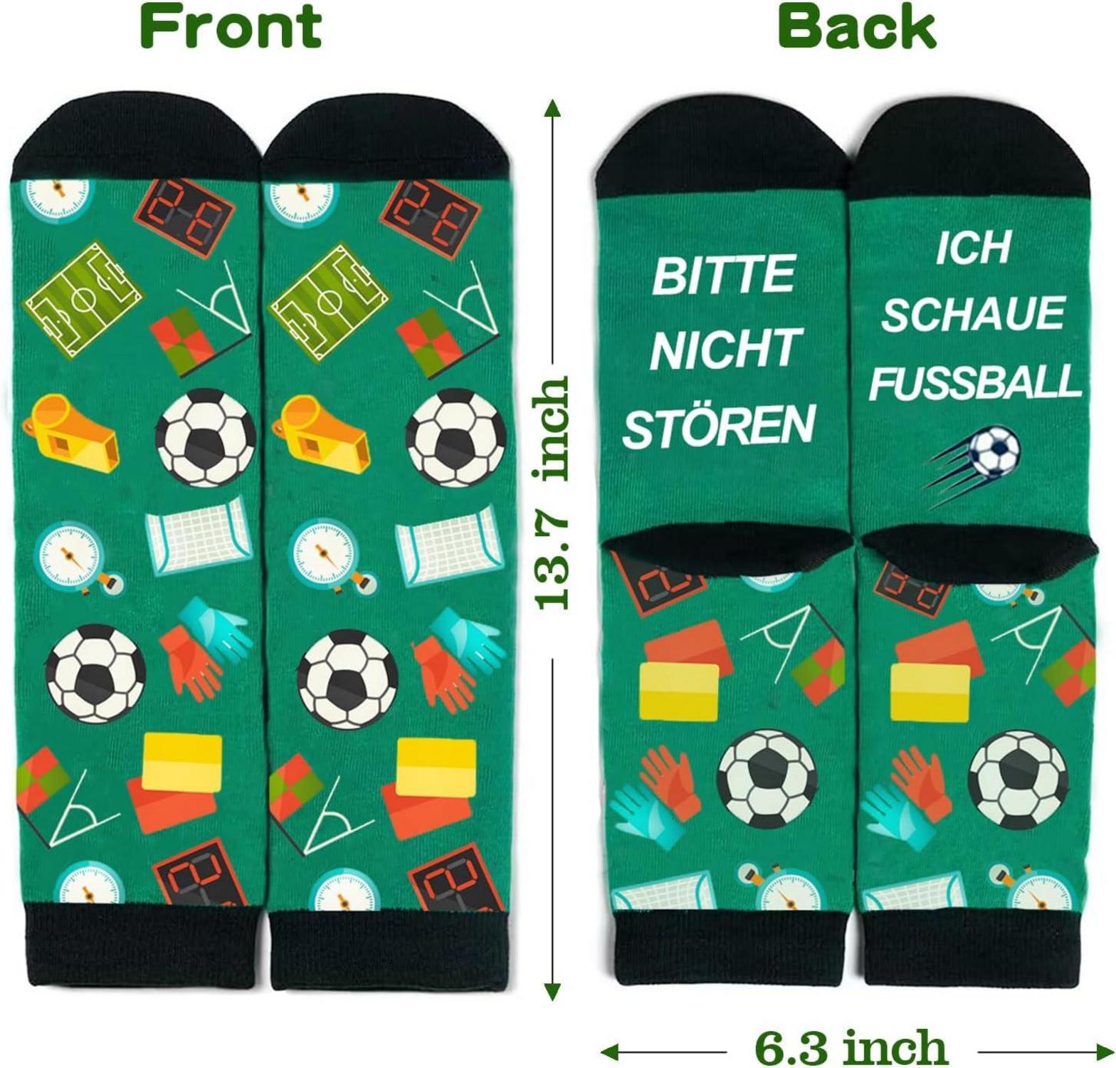 Lustige Fußball Socken Herren Geschenk Geburtstag Mann