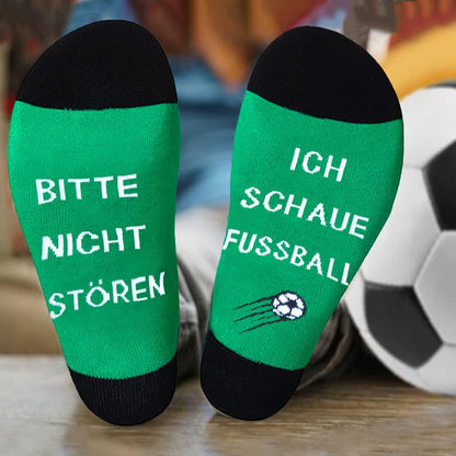 Lustige Fußball Socken Herren Geschenk Geburtstag Vatertag Opa Papa