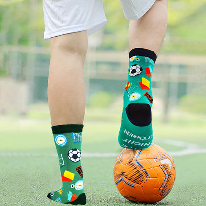 Lustige Fußball Socken Herren Geburtstagsgeschenk Spruch Vatertag