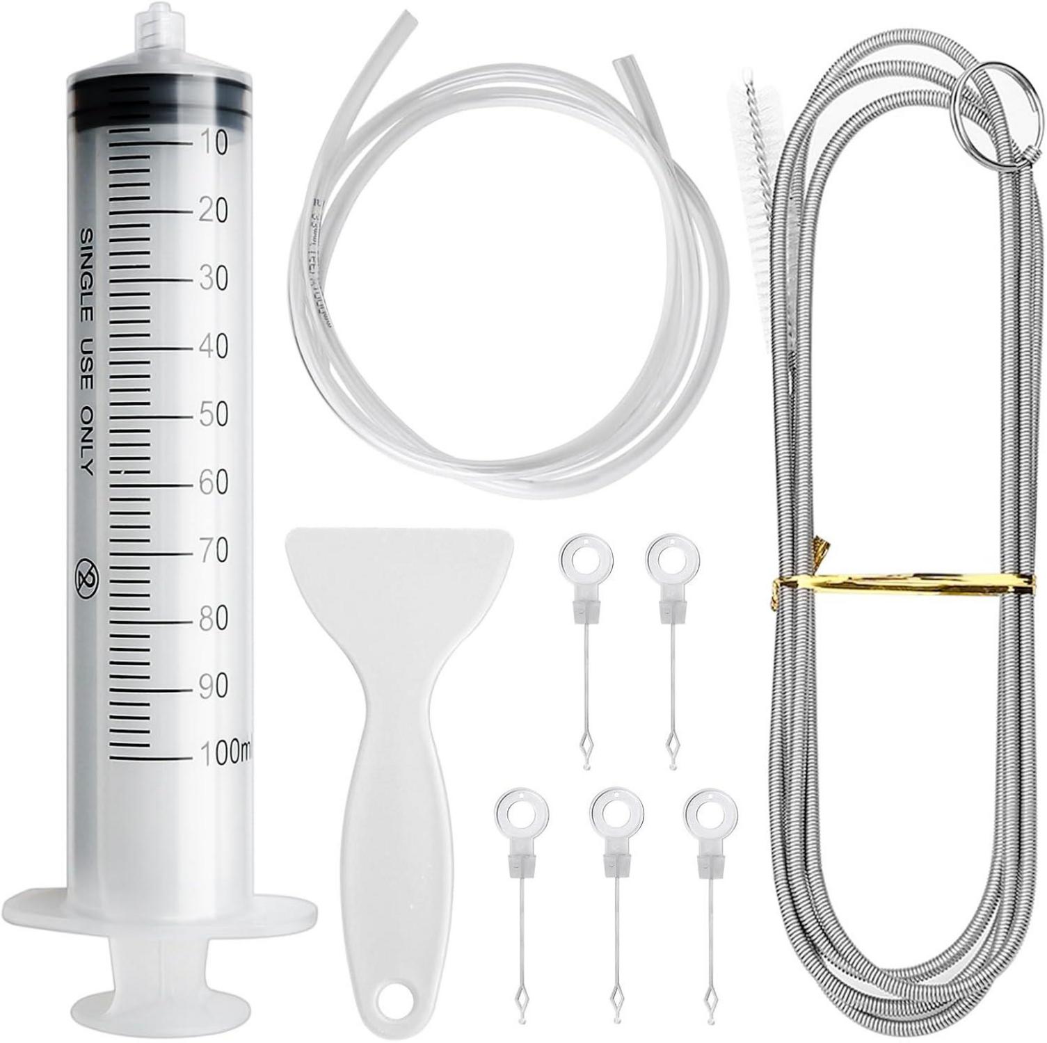 Kühlschrank Reinigungsset 9-teilig Enteisungsbürste Abflussloch