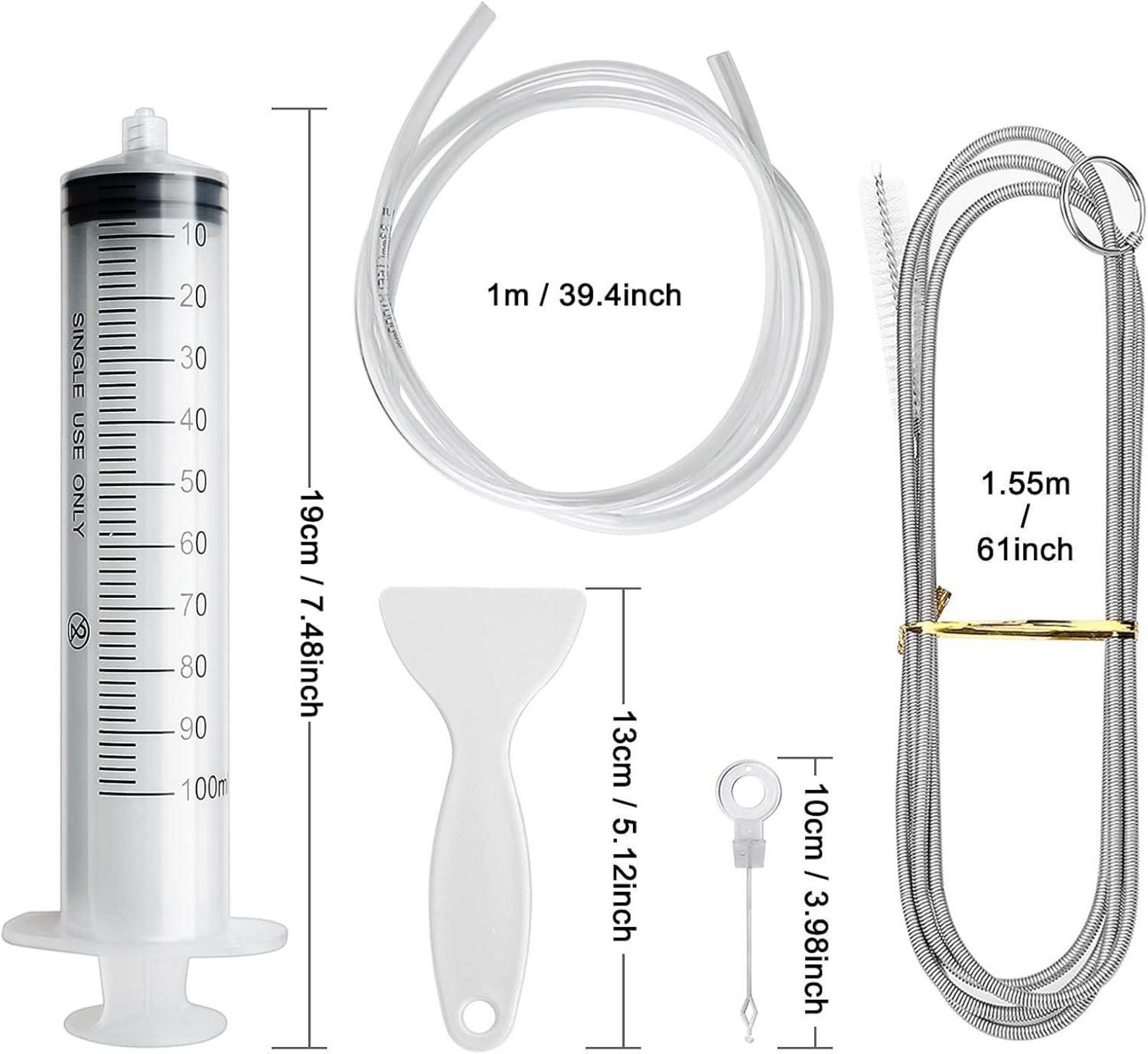 9-teiliges Kühlschrank Abfluss Reinigungsset Küche Haushalt