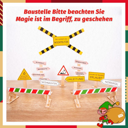 Wichteltür Set 35PCS - Wichtel Zubehör Baustelle Mädchen