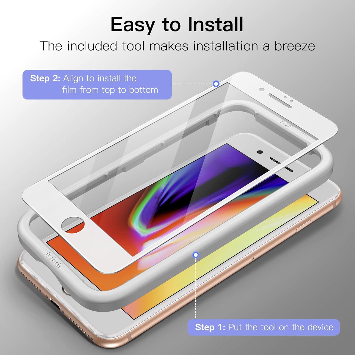 Panzer Schutzfolie für iPhone 8 Plus/7 Plus 5,5 Zoll Displayschutz 3 Stück