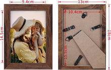 Bilderrahmen Set 10x15 cm Braun 12er Collage Fotos Bilder