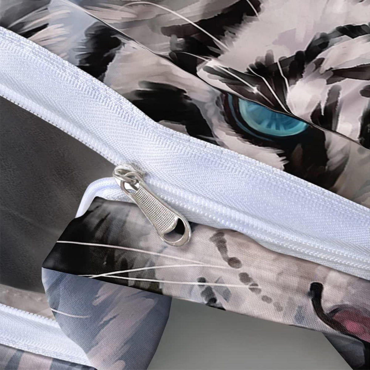 3D Tiger Bettwäsche 135x200 - Flauschig & Wendbar