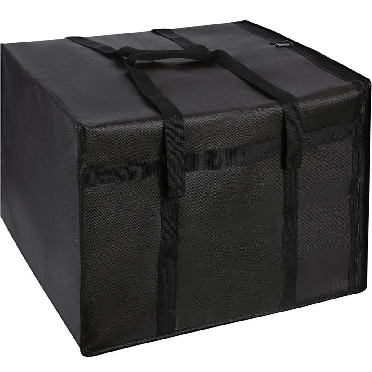 Kühltasche wiederverwendbar für Lebensmittel – Schwarz 40x40x35cm
